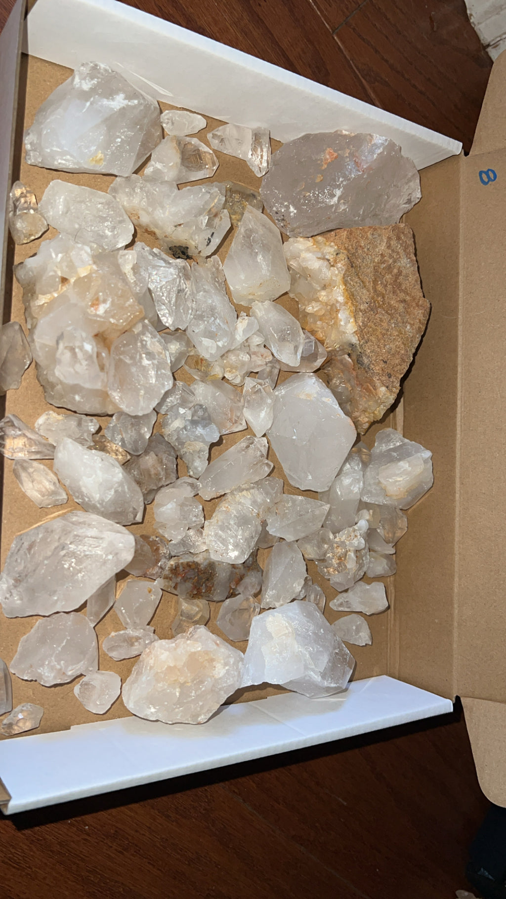 Flat #8 of Arkansas Quartz