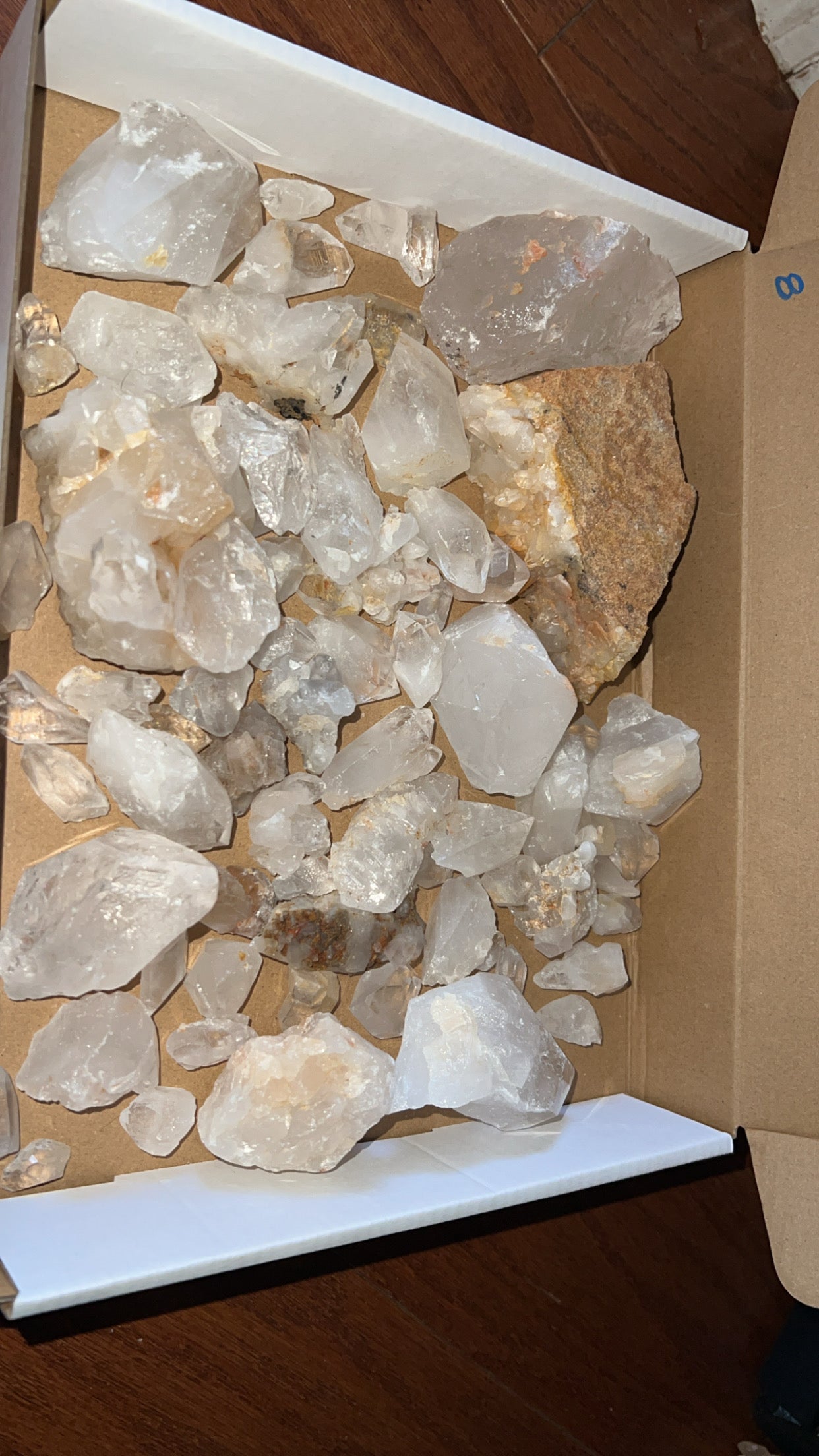 Flat #8 of Arkansas Quartz