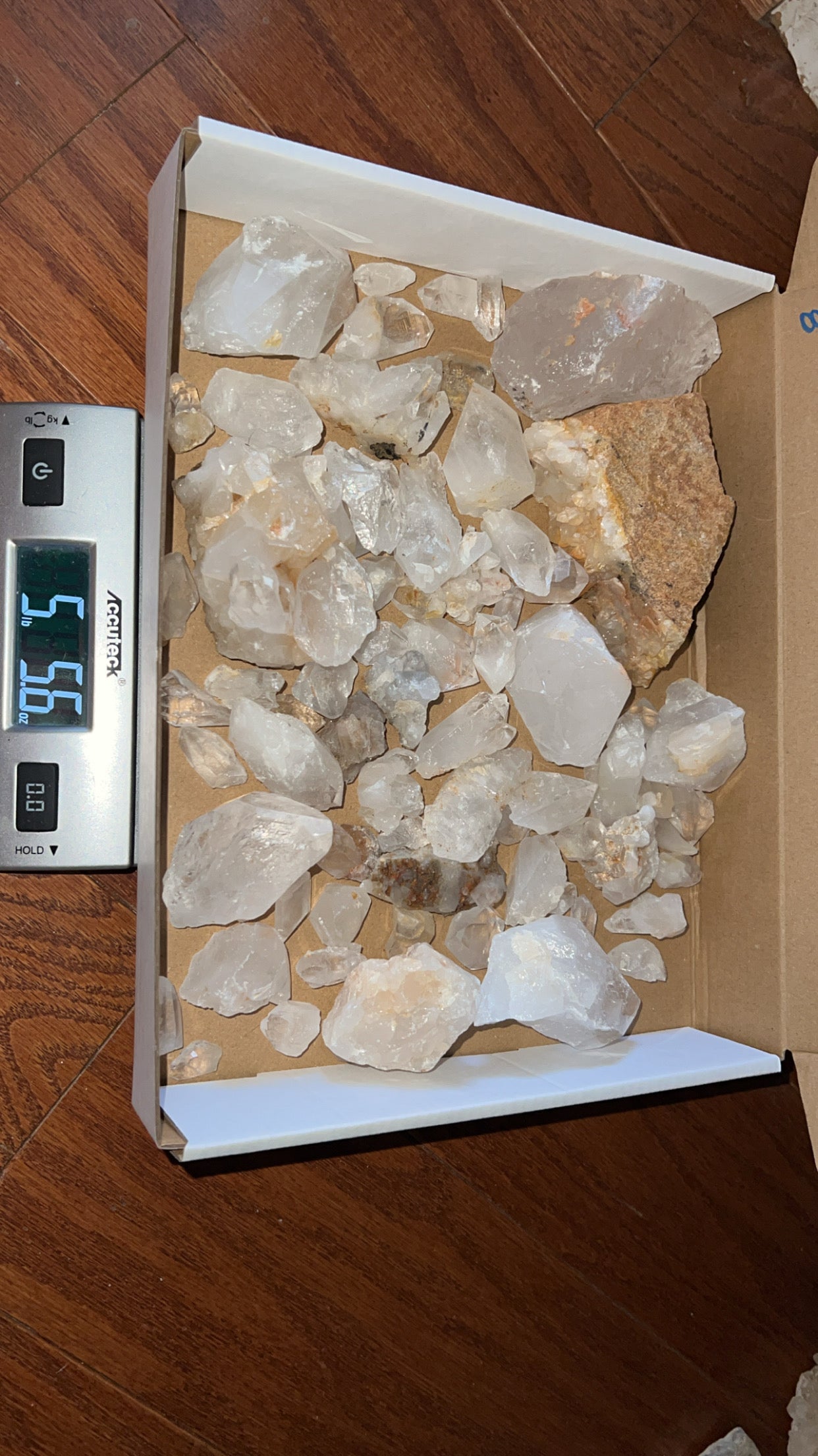 Flat #8 of Arkansas Quartz