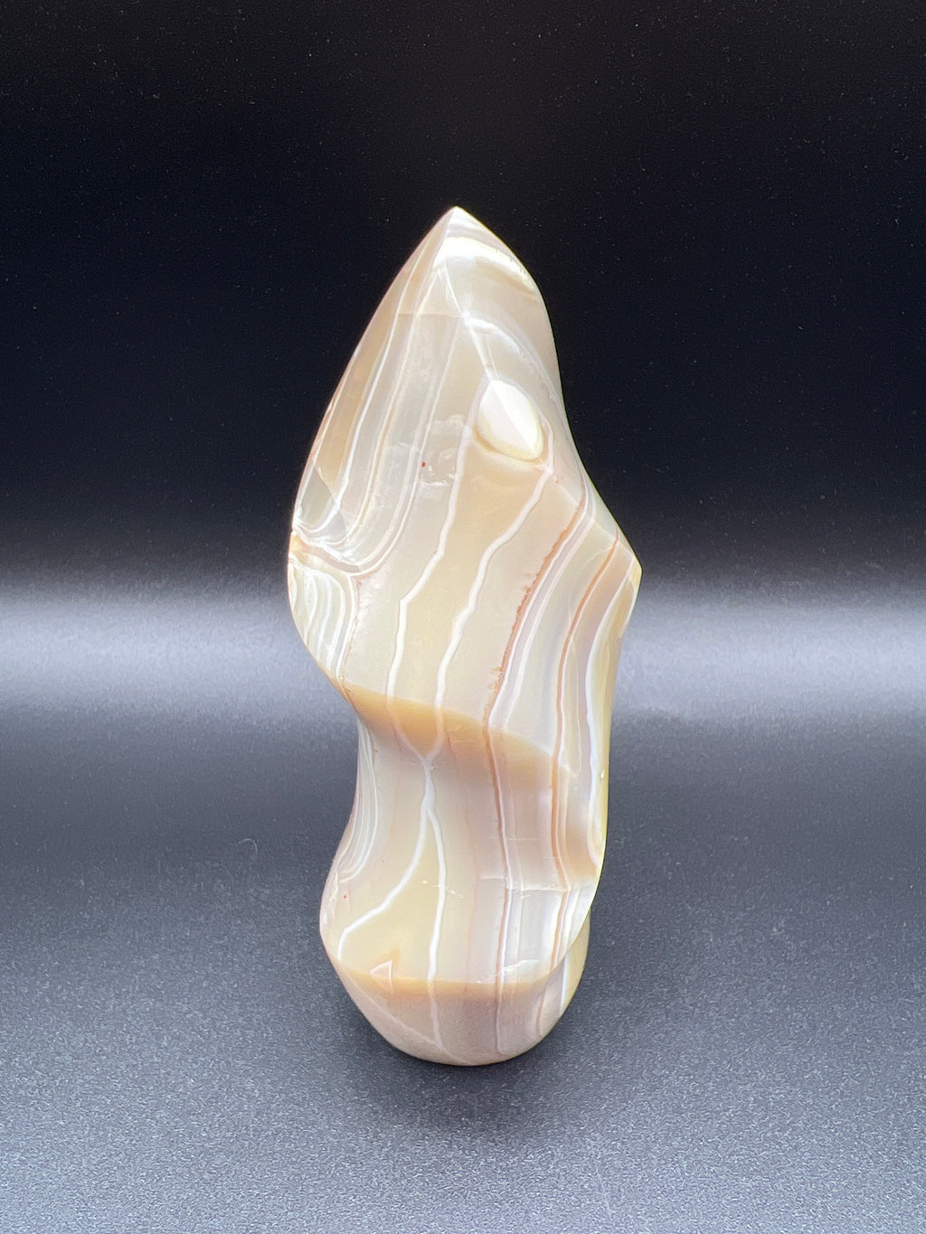 🔥 Orca Agate Flame — Frozen Fire