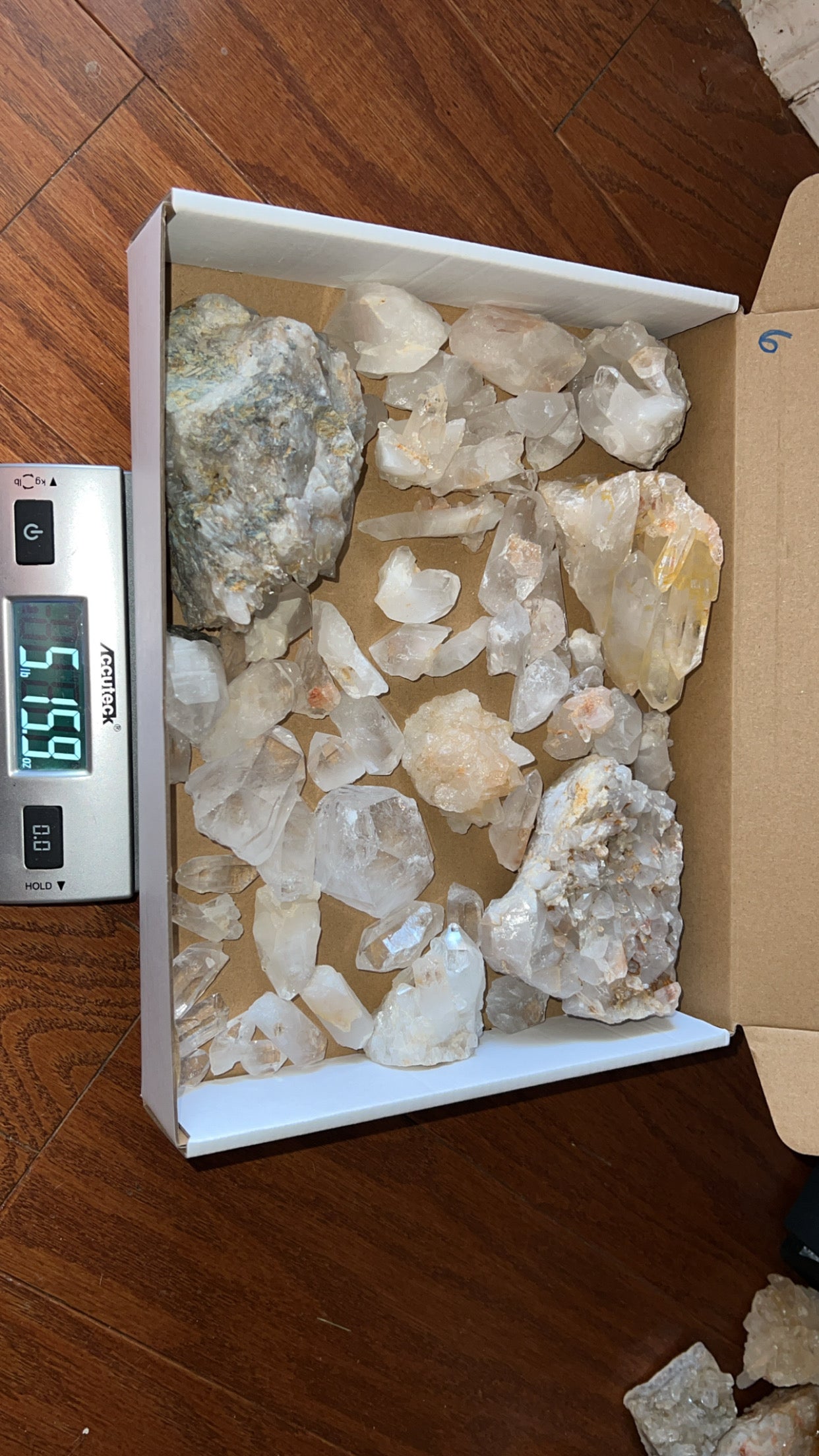 Flat #6 of Arkansas Quartz