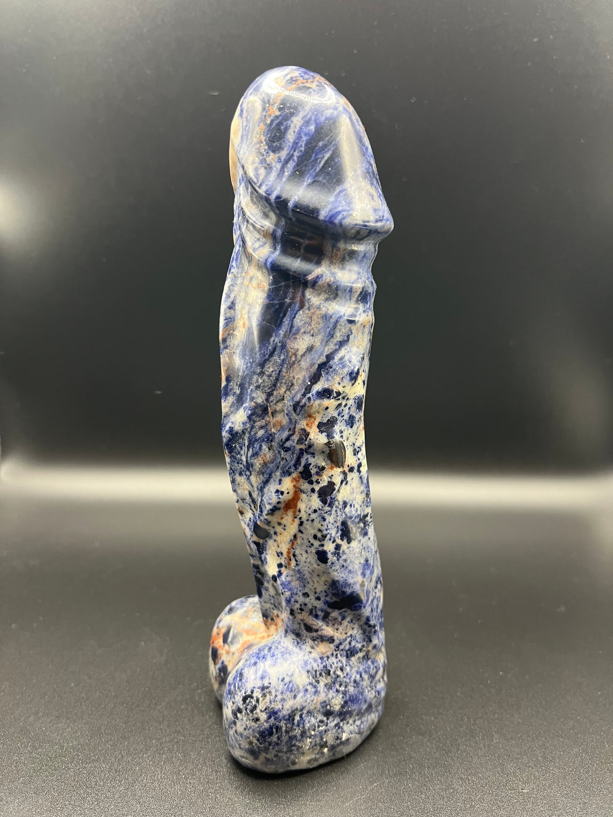 Sodalite Penis Carving 8.5”