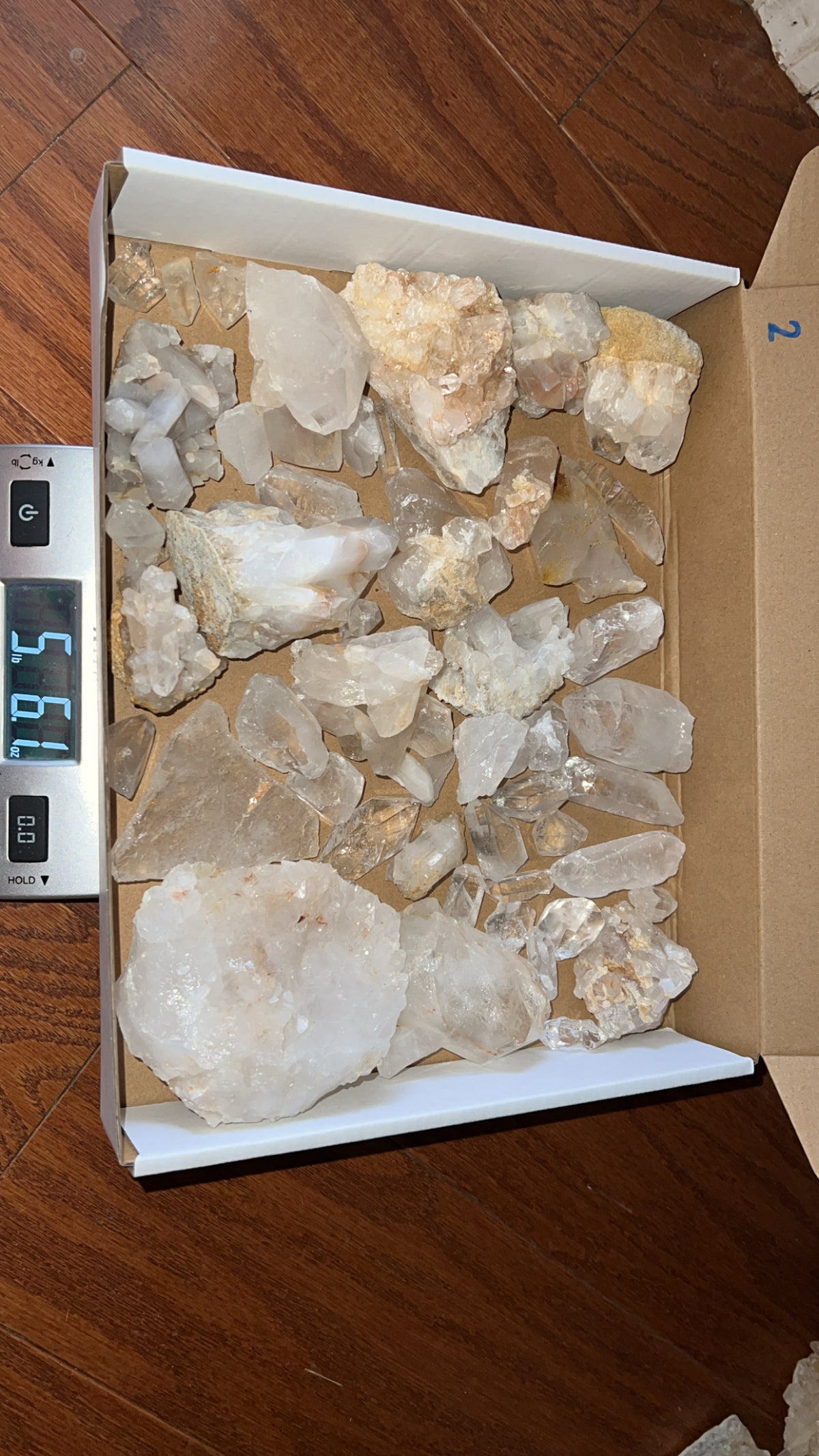 Flat #2 of Arkansas Quartz