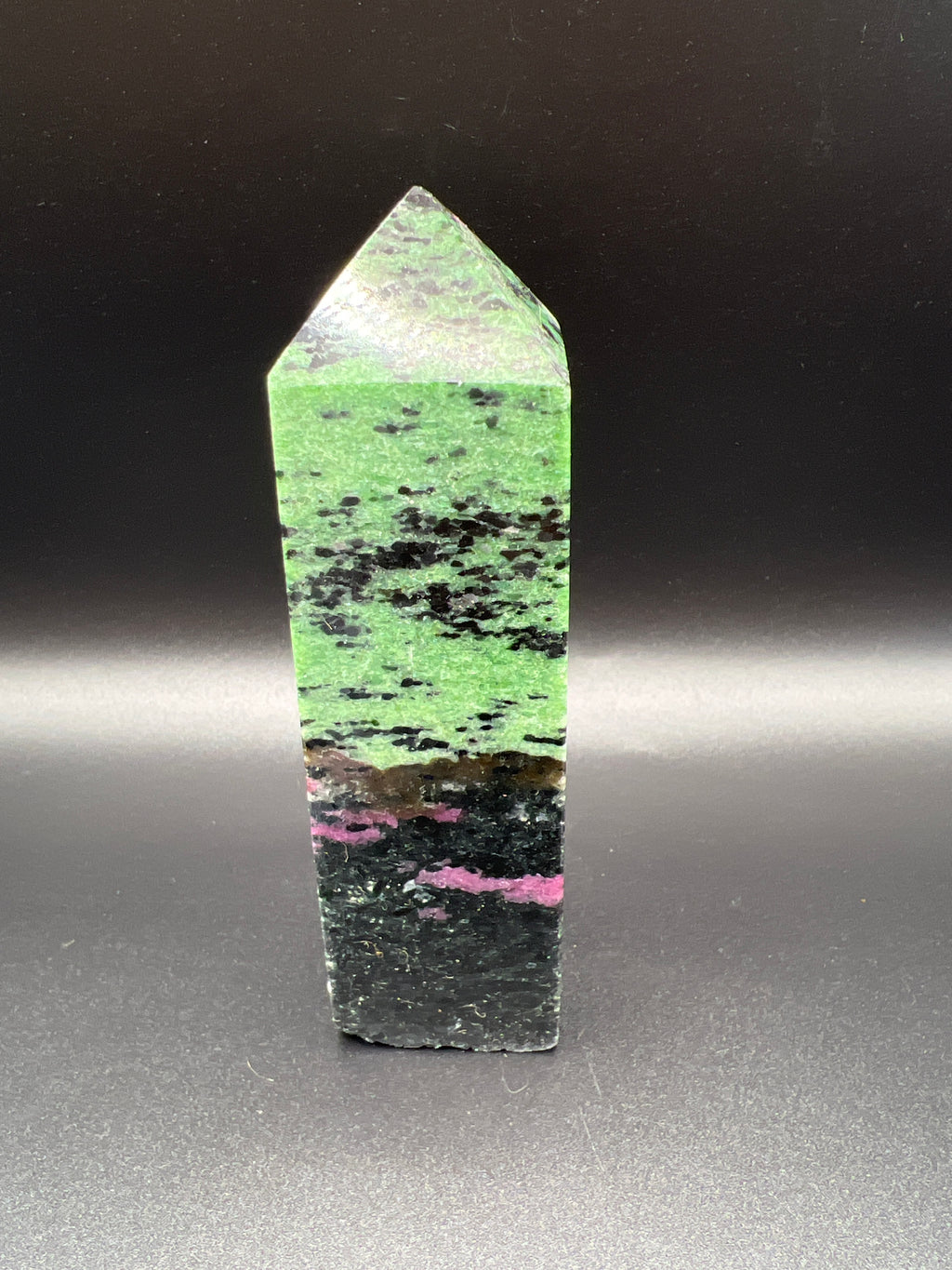 ❤️‍🔥 Ruby Zoisite Crystal Tower — Heart of the Wild