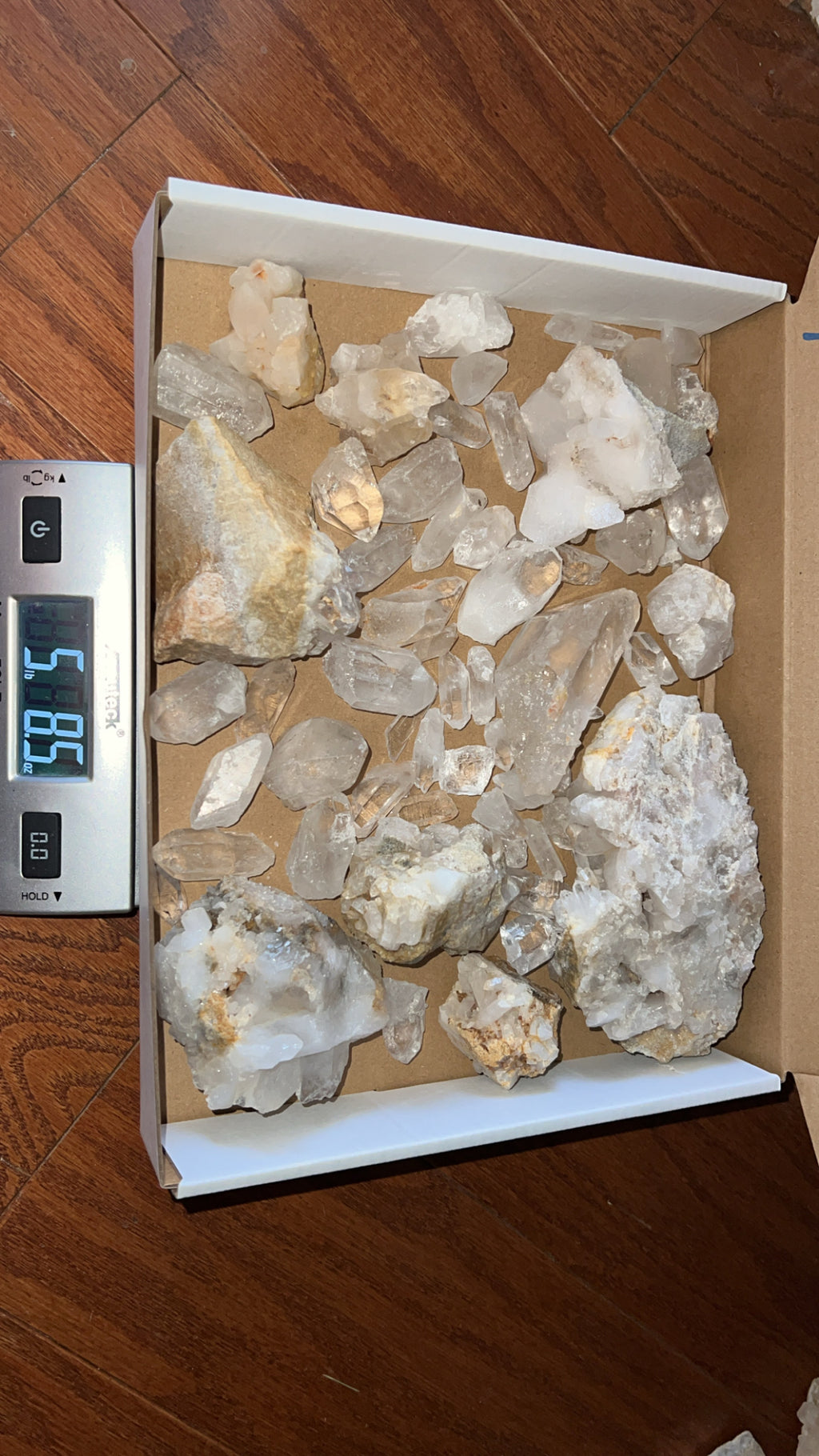 Flat #7 of Arkansas Quartz