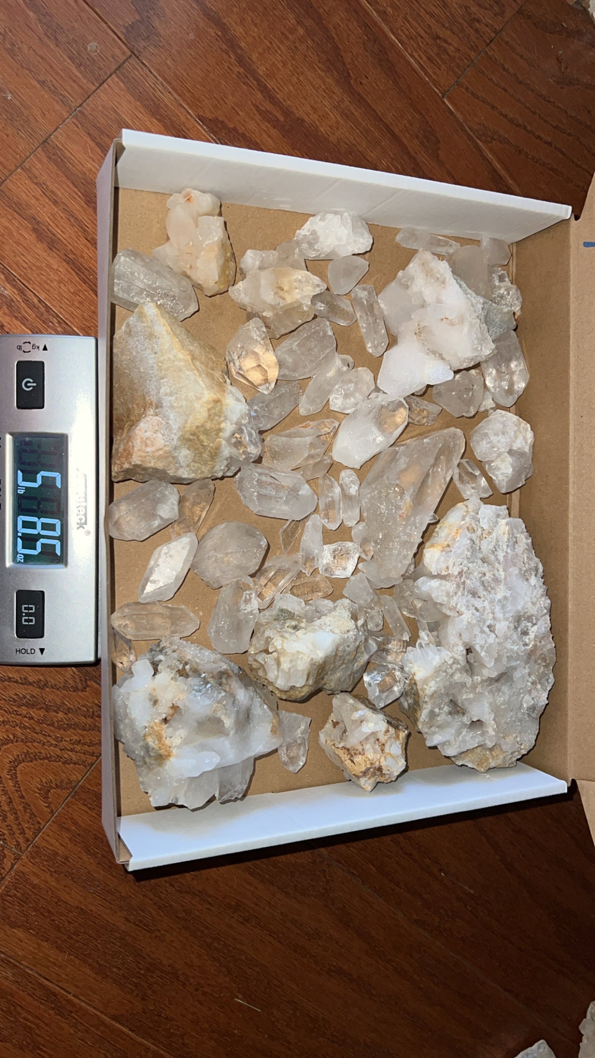 Flat #7 of Arkansas Quartz
