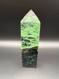 ❤️‍🔥 Ruby Zoisite Crystal Tower — Heart of the Wild