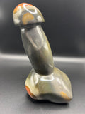 7” Polychrome Jasper Penis Carving