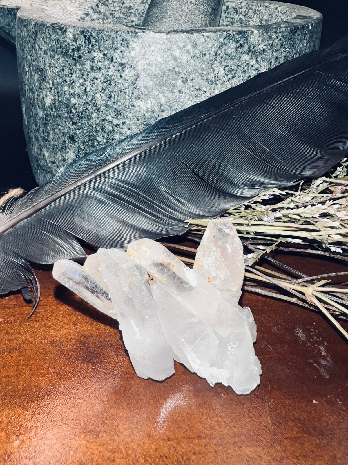✨Arkansas Quartz Crystal Cluster✨