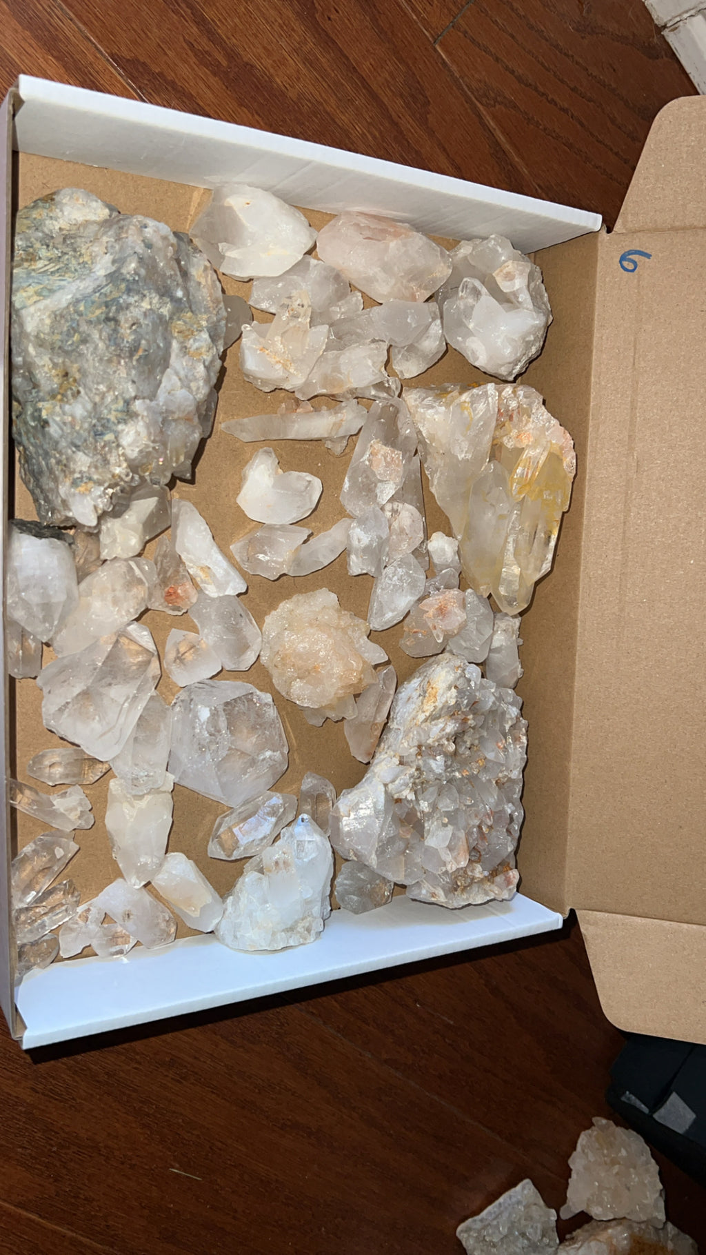 Flat #6 of Arkansas Quartz