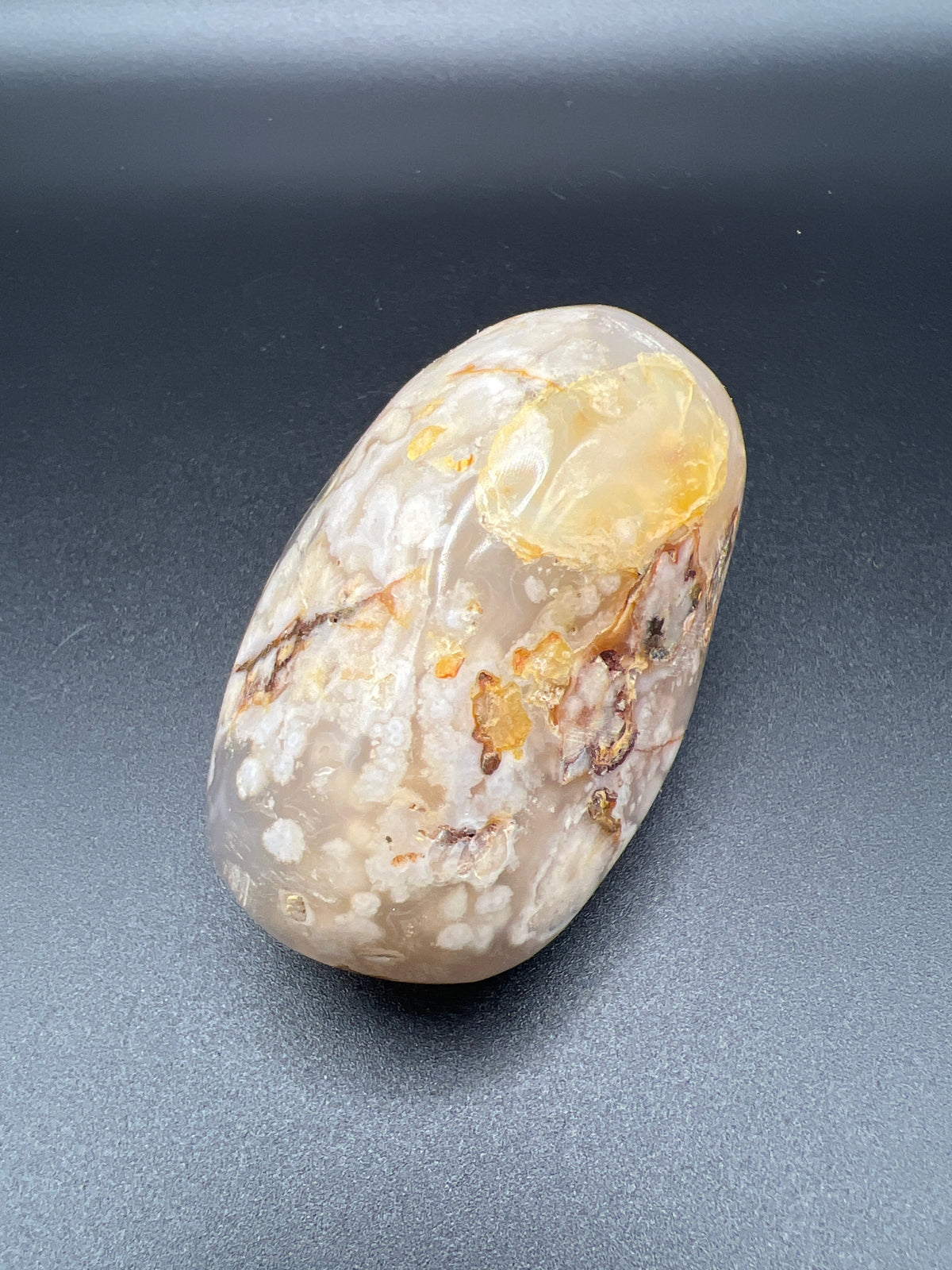 🌸 Flower Agate Freeform — The Wildflower Within