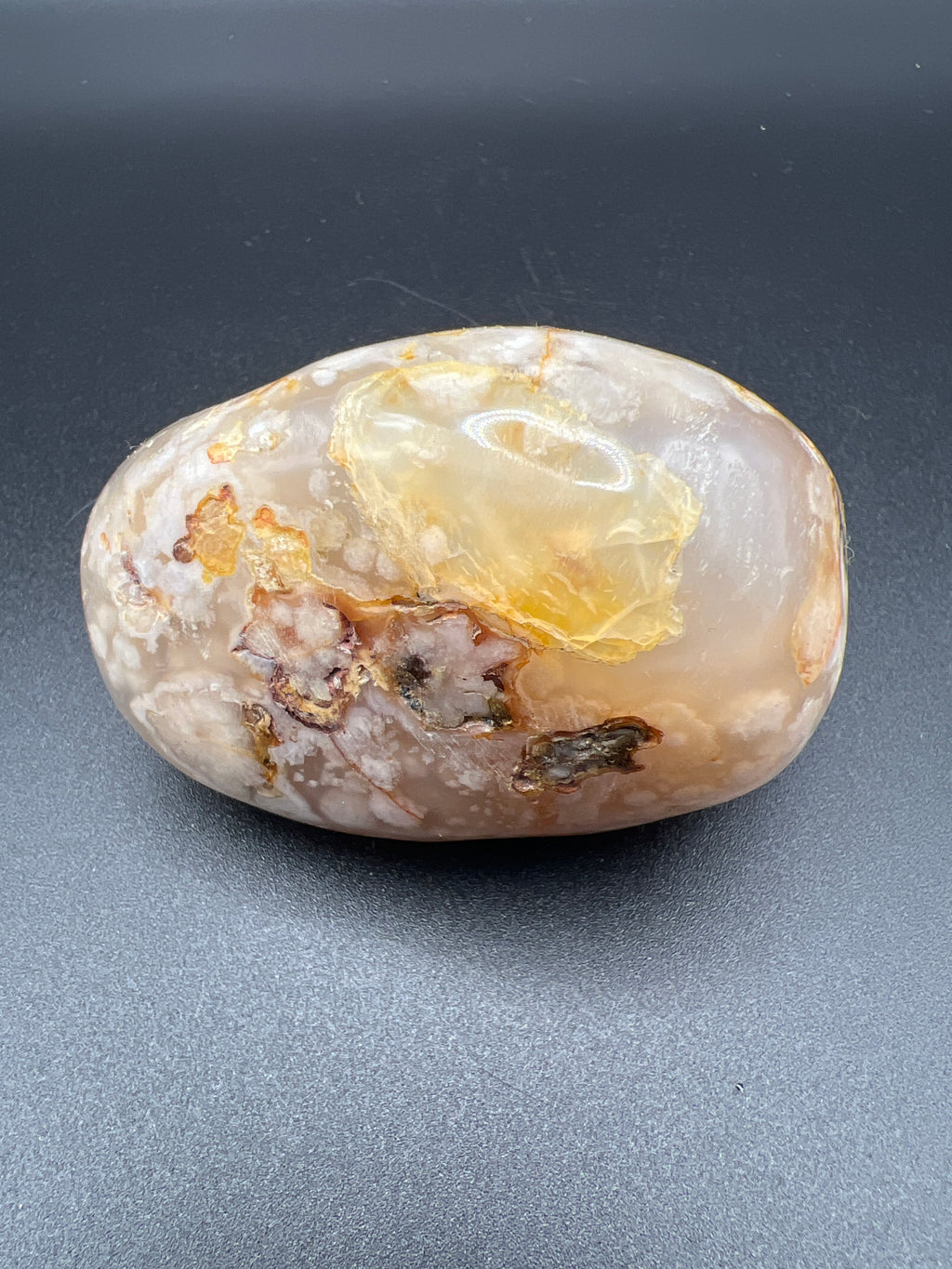 🌸 Flower Agate Freeform — The Wildflower Within