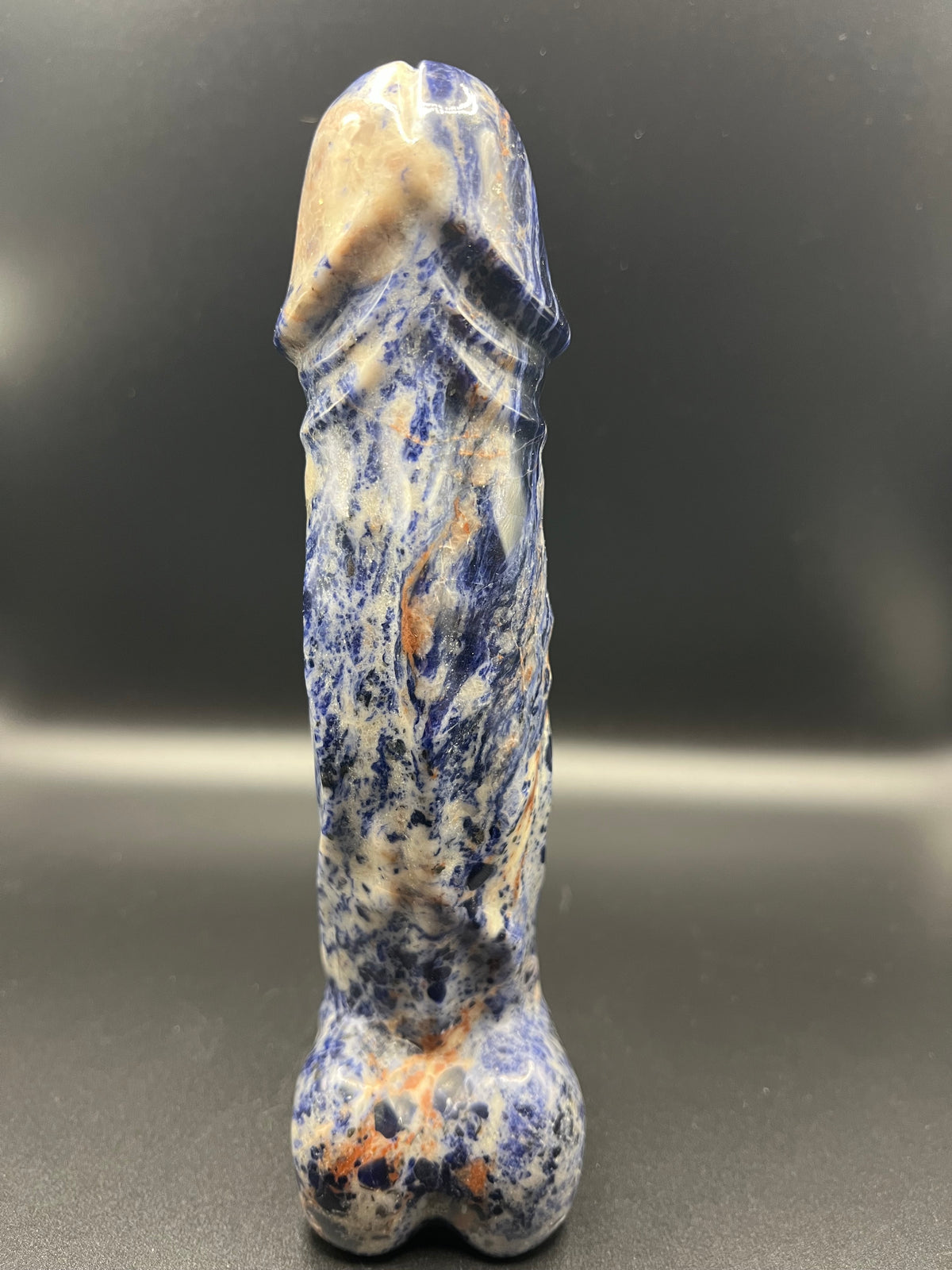 Sodalite Penis Carving 8.5”