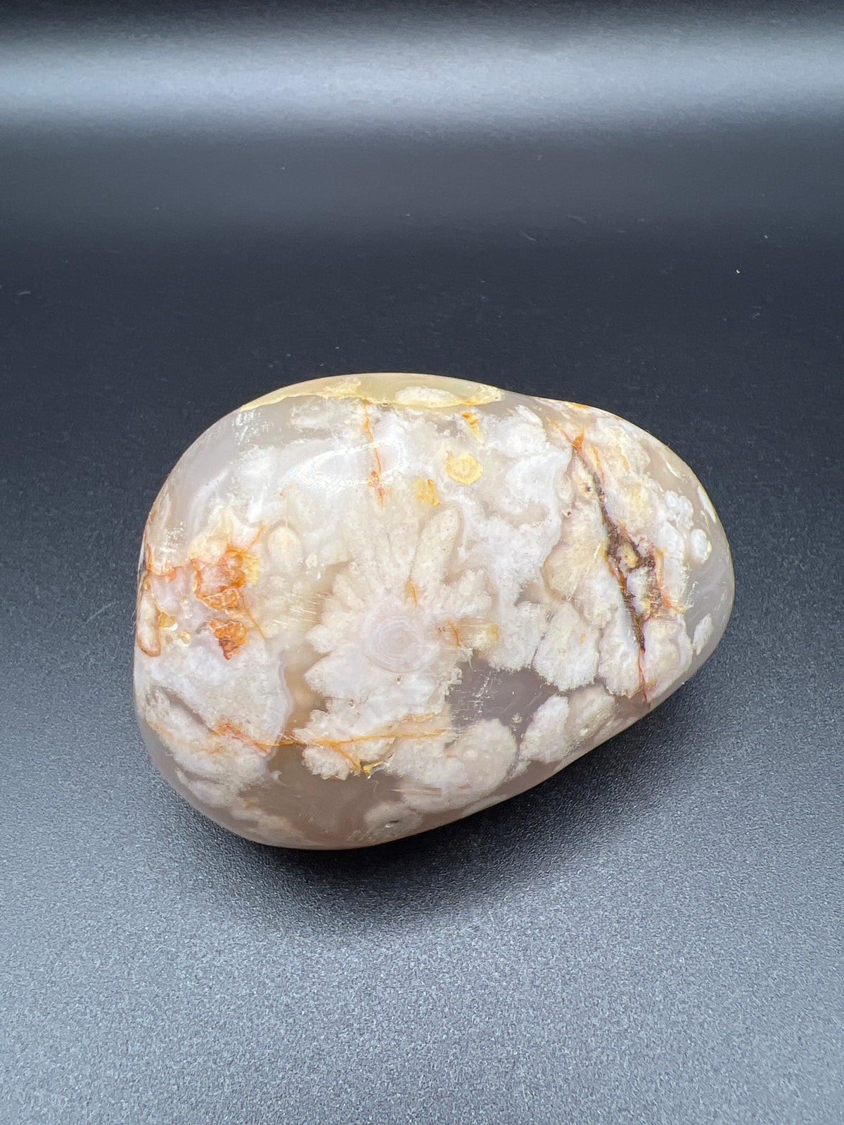 🌸 Flower Agate Freeform — The Wildflower Within
