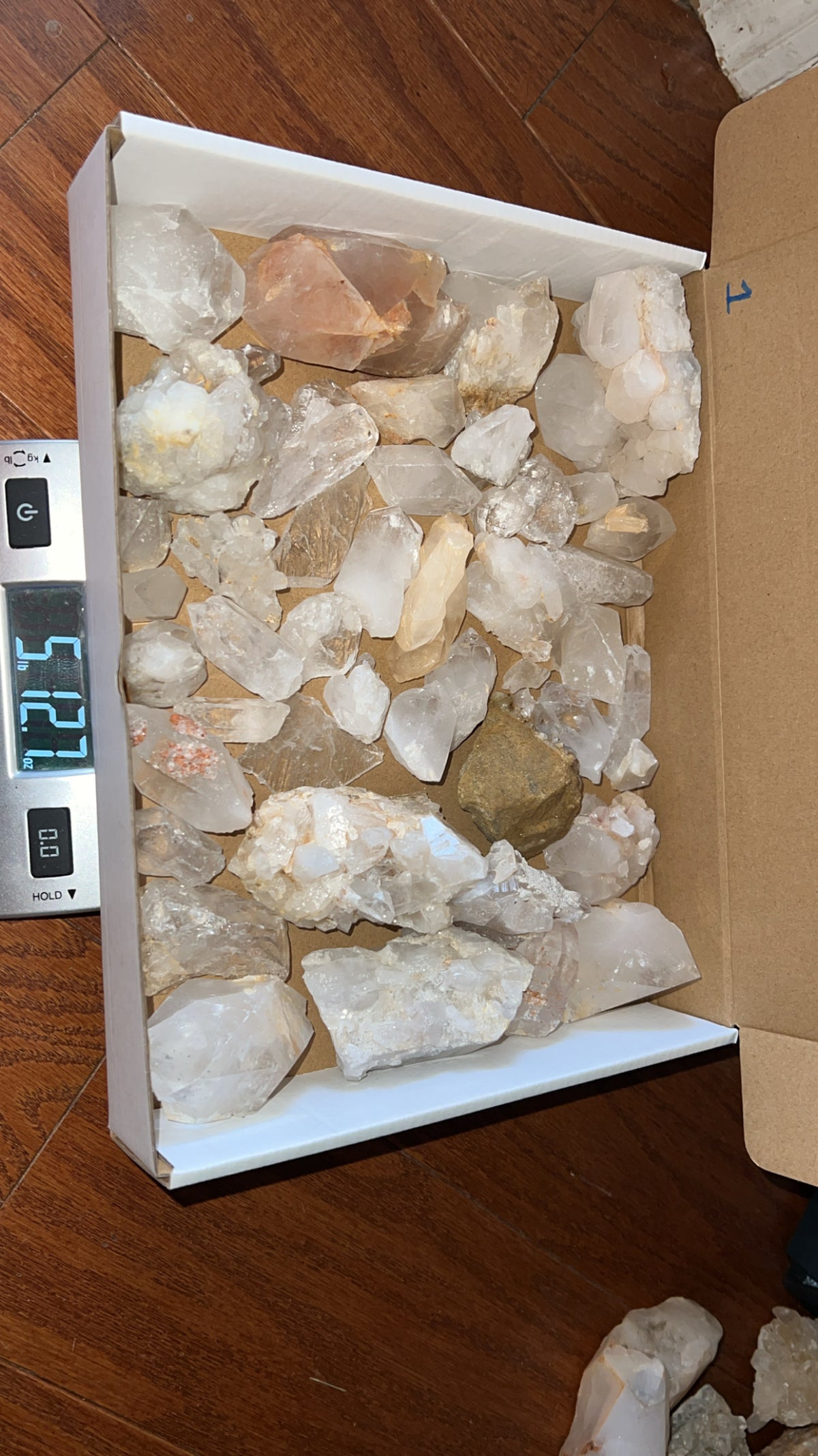 Flat #1 of Arkansas Quartz