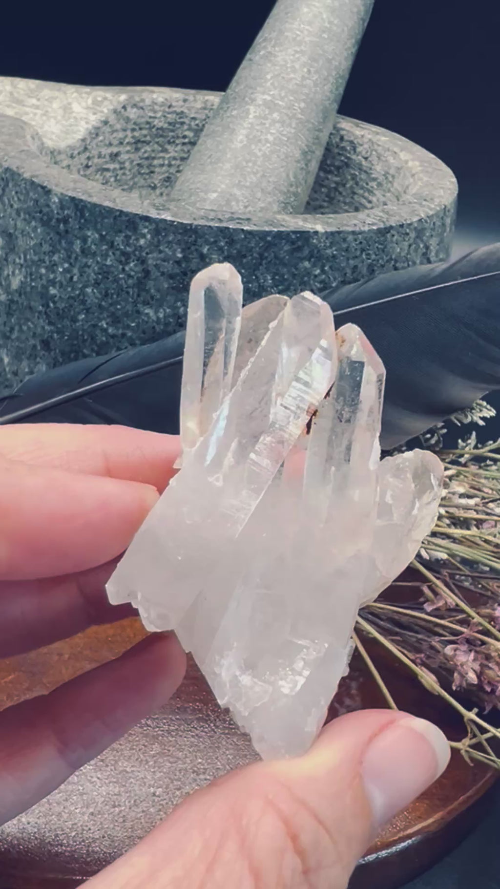 ✨Arkansas Quartz Crystal Cluster✨