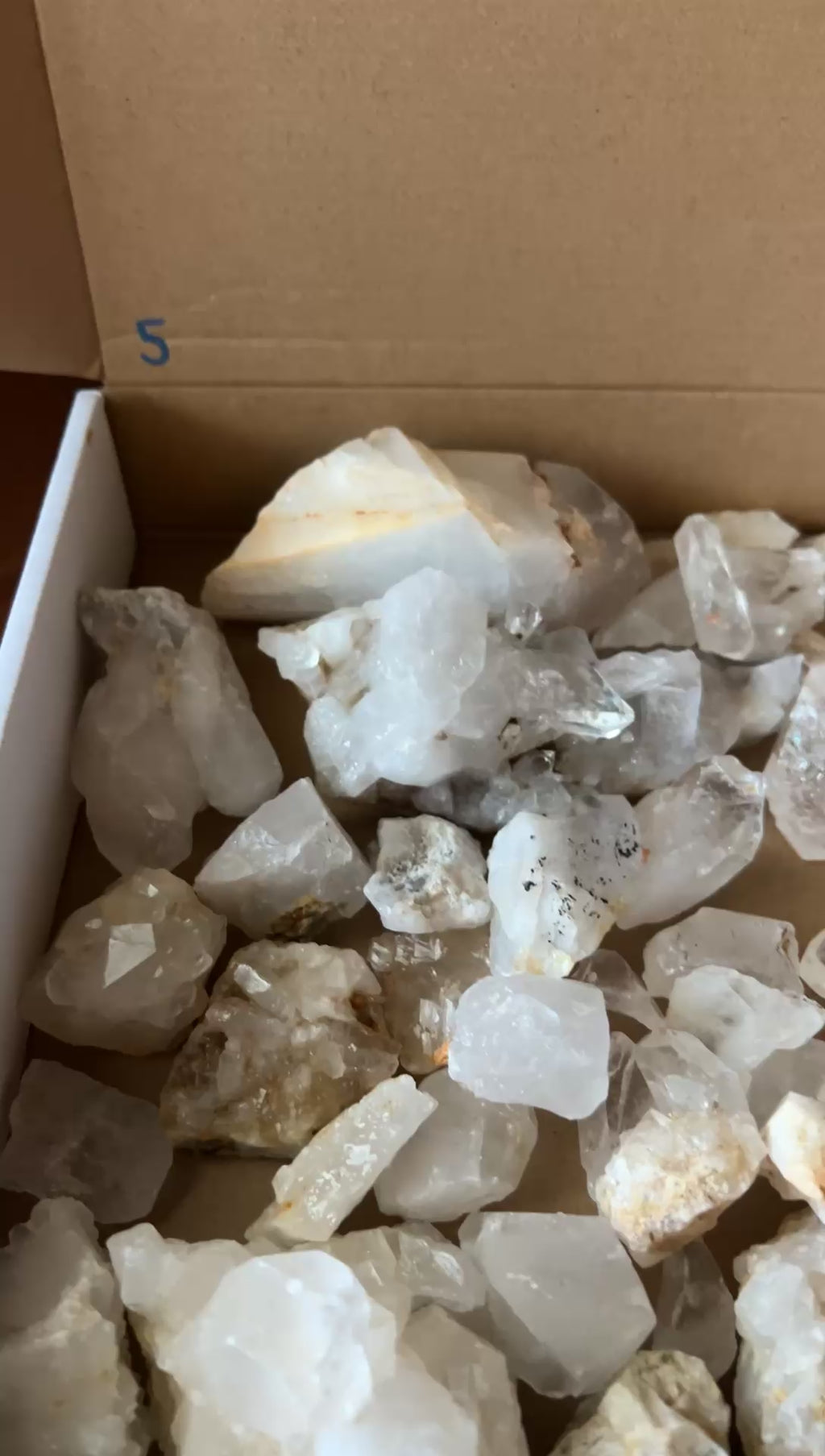 Flat #5 of Arkansas Quartz