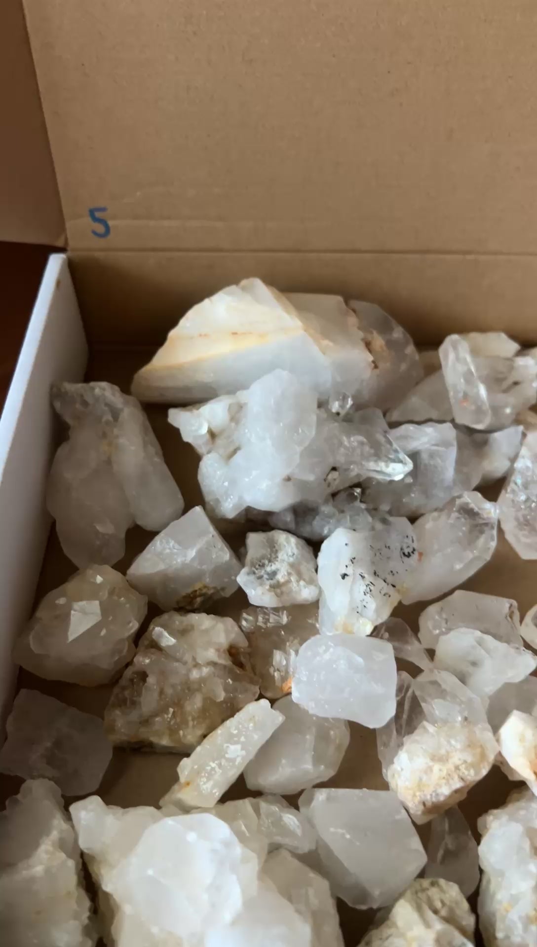 Flat #5 of Arkansas Quartz