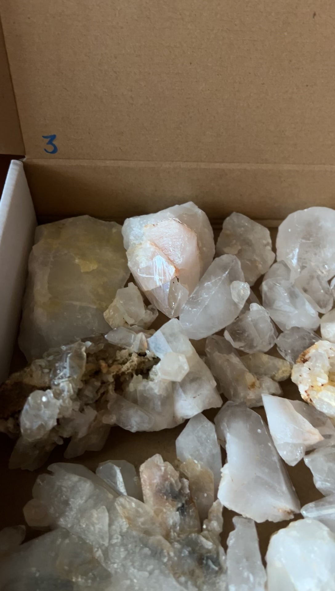 Flat #3 of Arkansas Quartz