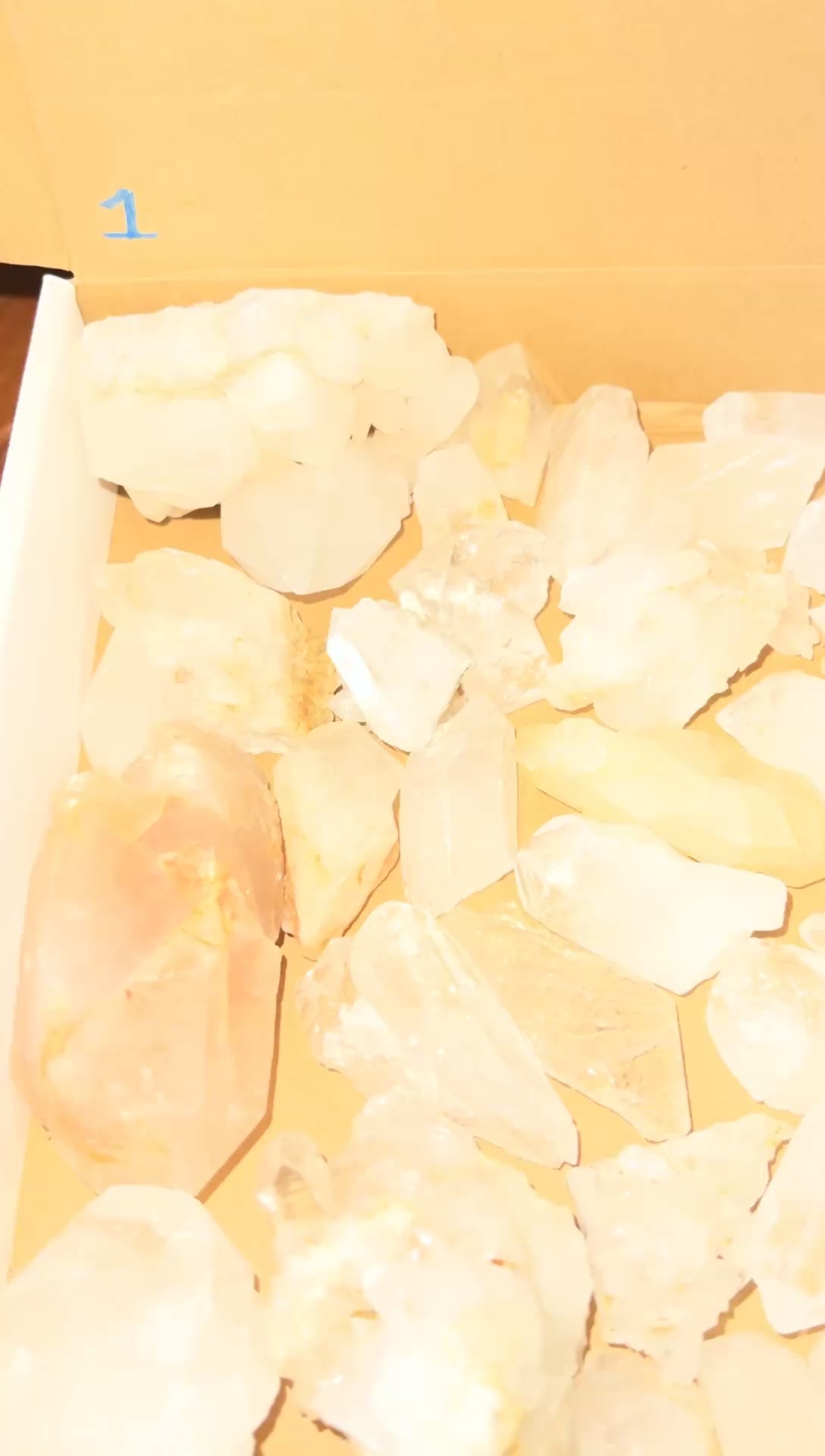 Flat #1 of Arkansas Quartz