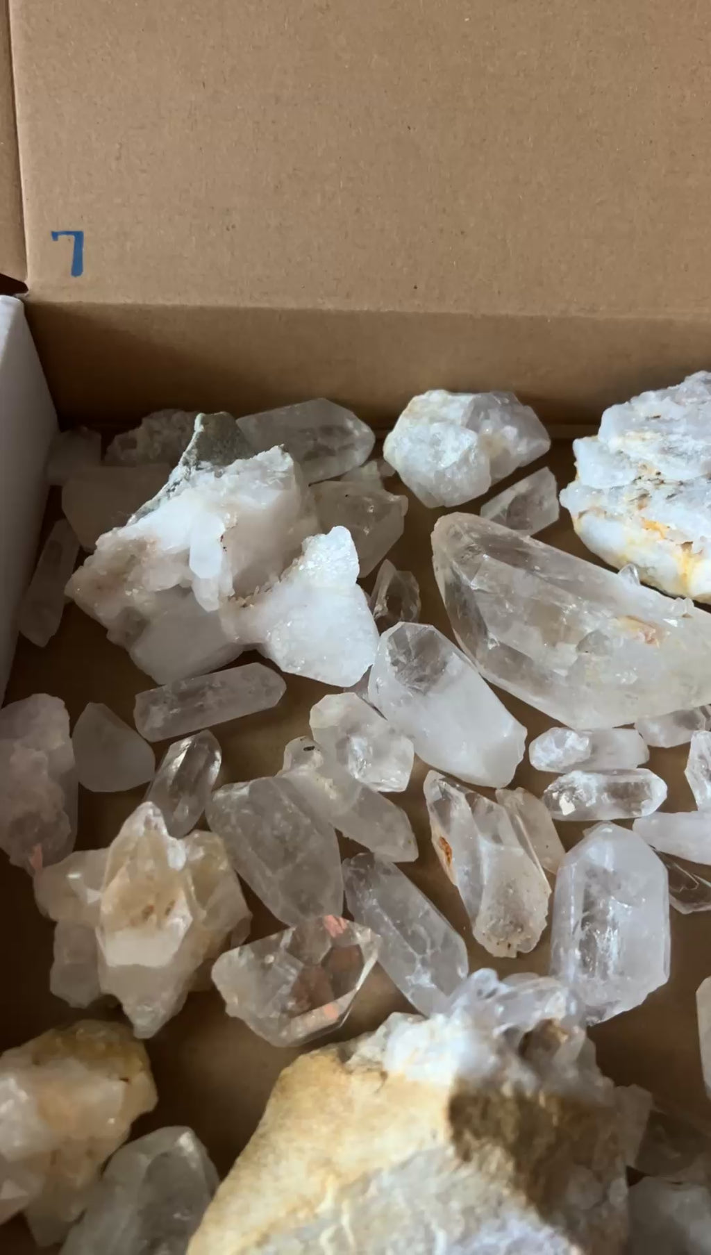 Flat #7 of Arkansas Quartz