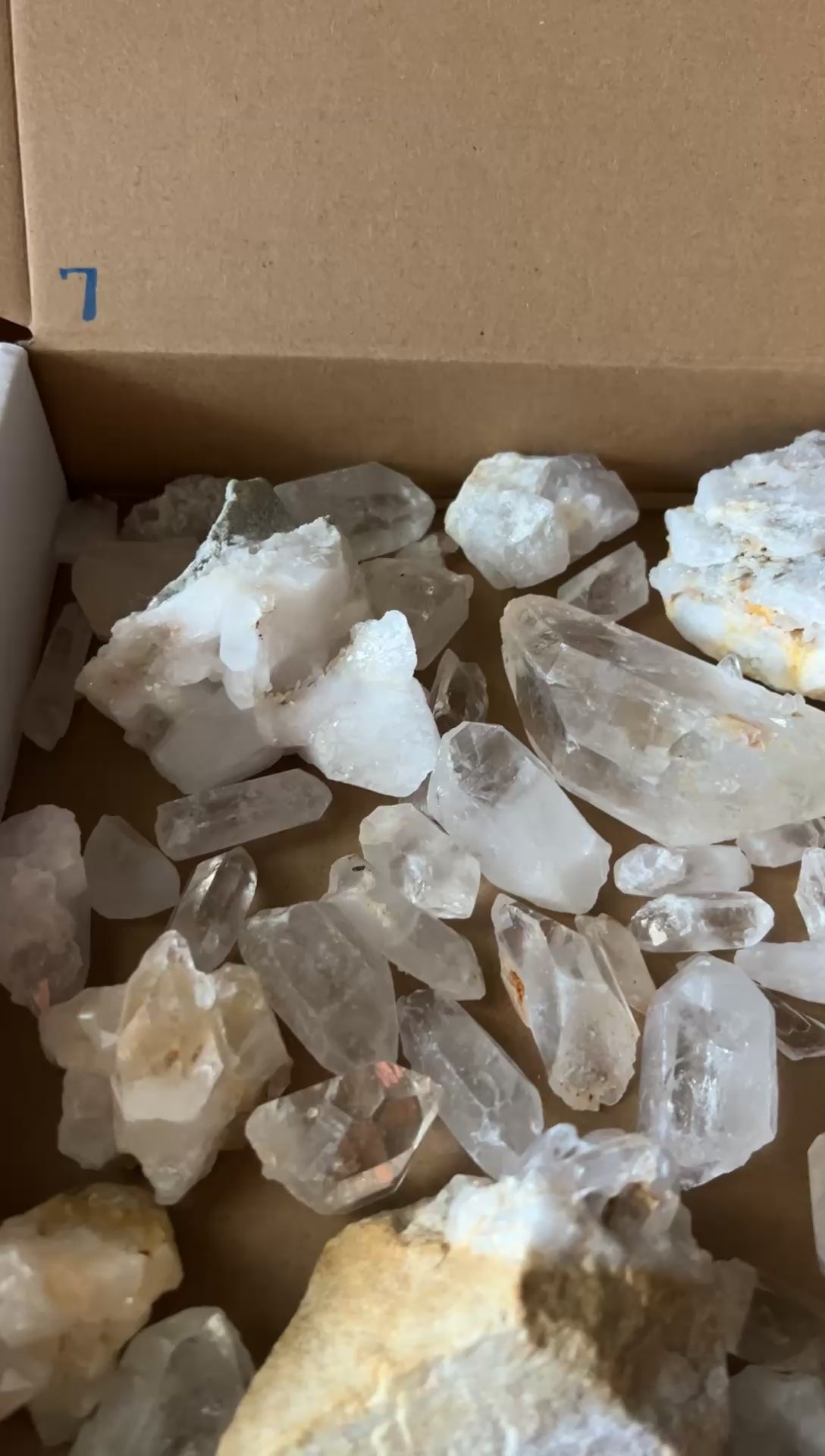Flat #7 of Arkansas Quartz
